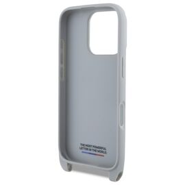 BMW BMHCP16X23PSCCG iPhone 16 Pro Max 6.9" gray/gray hardcase M Edition Carbon Stripe &amp; Strap - Apple Cases - Cases - Techbox
