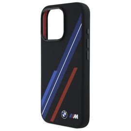 BMW BMHMP16X23SSPK iPhone 16 Pro Max 6.9" black/black hardcase Silicone Random Lines MagSafe - Apple Cases - Cases - Techbox
