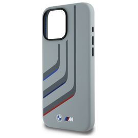 BMW BMHMP16X23SLIG iPhone 16 Pro Max 6.9" gray/gray hardcase Silicone Turning Lines MagSafe - Apple Cases - Cases - Techbox