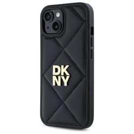 DKNY DKHCP14SPQDSLK iPhone 14 6.1" black/black Quilted Stack Logo - Uncategorized Cases (2) - Cases - Techbox