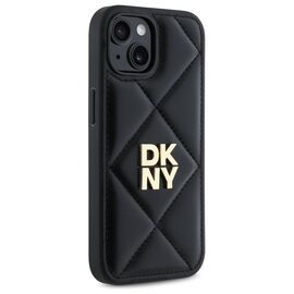 DKNY DKHCP14SPQDSLK iPhone 14 6.1" black/black Quilted Stack Logo - Uncategorized Cases (2) - Cases - Techbox