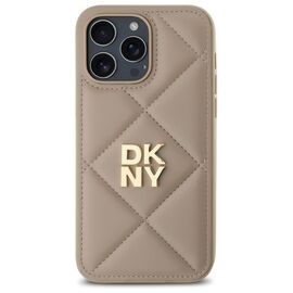 DKNY DKHCP14LPQDSLE iPhone 14 Pro 6.1" beige/beige Quilted Stack Logo - Uncategorized Cases (2) - Cases - Techbox