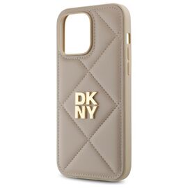 DKNY DKHCP14LPQDSLE iPhone 14 Pro 6.1" beige/beige Quilted Stack Logo - Uncategorized Cases (2) - Cases - Techbox