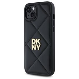 DKNY DKHCP15MPQDSLK iPhone 15 Plus 6.7" black/black Quilted Stack Logo - Uncategorized Cases (2) - Cases - Techbox