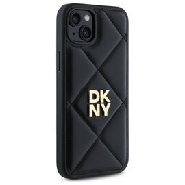DKNY DKHCP15MPQDSLK iPhone 15 Plus 6.7" black/black Quilted Stack Logo - Uncategorized Cases (2) - Cases - Techbox