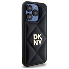 DKNY DKHCP15LPQDSLK iPhone 15 Pro 6.1" black/black Quilted Stack Logo - Uncategorized Cases (2) - Cases - Techbox