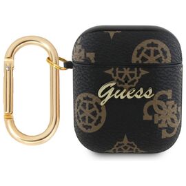 Guess GUA2PG4GPK AirPods 1/2 cover black/black 4G Hook - Smartphone Accessories - Cables & Accessories - Techbox