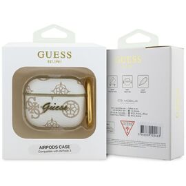 Guess GUA3PG4GPH AirPods 3 cover white/white 4G Hook - Smartphone Accessories - Cables & Accessories - Techbox