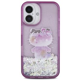 Hello Kitty Liquid Glitter 50TH Anniversary Party iPhone 16 Case - Purple | Techbox