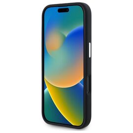 Mercedes MEHMP16S23SUTTK iPhone 16 6.1" black/black hardcase Silicone Tonal Logo MagSafe