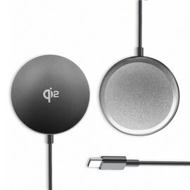 Wozinsky 15W Wireless Qi2 Inductive Charger - Black - Wireless Chargers - Smartphone Chargers - Techbox