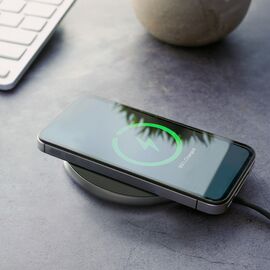 Wozinsky 15W Wireless Qi2 Inductive Charger - Black - Wireless Chargers - Smartphone Chargers - Techbox