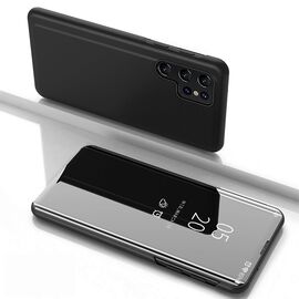 Clear View Case for Samsung Galaxy S25 Ultra Flip Cover - Black - Samsung Cases - Cases - Techbox