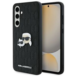 Karl Lagerfeld KLHCS24FEPGKLKCPK Sam S24 FE S721 black/black hardcase Monogram Karl&amp;Chaoupette Head Pin