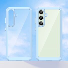 Outer Space Case with Gel Frame for Samsung Galaxy S24 FE - Blue - Samsung Cases - Cases - Techbox