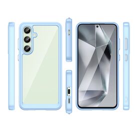 Outer Space Case with Gel Frame for Samsung Galaxy S24 FE - Blue - Samsung Cases - Cases - Techbox