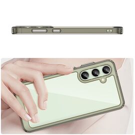 Outer Space Case with Gel Frame for Samsung Galaxy S24 FE - Clear Black - Samsung Cases - Cases - Techbox