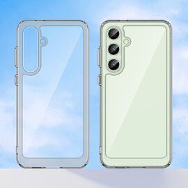 Outer Space Case with Gel Frame for Samsung Galaxy S24 FE - Transparent - Samsung Cases - Cases - Techbox