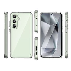 Outer Space Case with Gel Frame for Samsung Galaxy S24 FE - Transparent - Samsung Cases - Cases - Techbox
