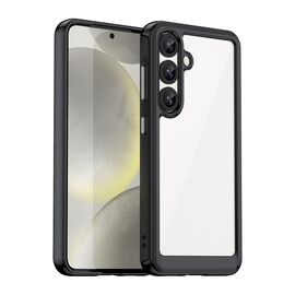 Outer Space Case with Gel Frame for Samsung Galaxy S25 - Black - Samsung Cases - Cases - Techbox