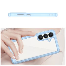 Outer Space Case with Gel Frame for Samsung Galaxy S25 - Blue | Techbox