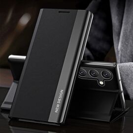 Sleep Case Pro Samsung Galaxy S24 FE Case with Flip and Stand - Black - Samsung Cases - Cases - Techbox