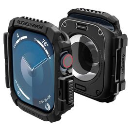 Spigen Rugged Armor Case for Apple Watch 10 46mm - Black - Accessories - Smartwatches & Accessories - Techbox