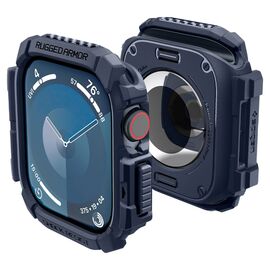 Spigen Rugged Armor Case for Apple Watch 10 46mm - Navy Blue - Accessories - Smartwatches & Accessories - Techbox