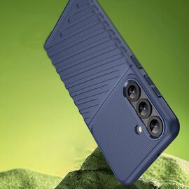Thunder Case for Samsung Galaxy S25+ Silicone Armored Cover - Blue | Techbox