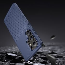 Thunder Case Samsung Galaxy S25 Ultra Silicone Armored Case - Blue - Samsung Cases - Cases - Techbox