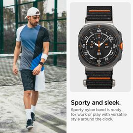 Spigen DuraPro Strap for Samsung Galaxy Watch Ultra 47mm - Black | Techbox