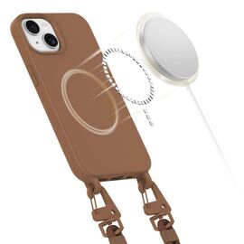 Tech-Protect MagNecklace MagSafe iPhone 13 Case - Brown | Techbox