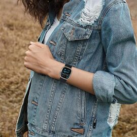 Tech-Protect Nylon Strap for Apple Watch 44 / 45 / 46 / 49 mm - Black | Techbox