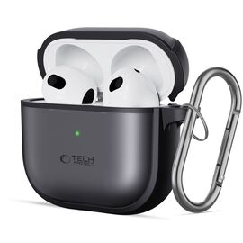 Tech-Protect Slim Hook Case for AirPods 4 - Black - Smartphone Accessories - Cables & Accessories - Techbox