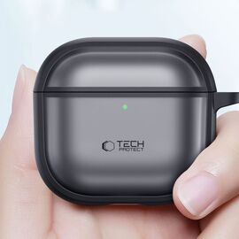 Tech-Protect Slim Hook Case for AirPods 4 - Black - Smartphone Accessories - Cables & Accessories - Techbox