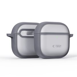 Tech-Protect Slim Hook Case for AirPods 4 - Gray - Smartphone Accessories - Cables & Accessories - Techbox