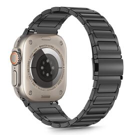 Tech-Protect Stainless Bracelet for Apple Watch 44 / 45 / 46 / 49 mm - Black | Techbox