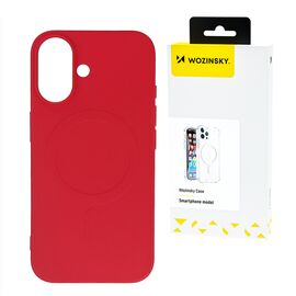 Liquid Silicone Case MagSafe for Samsung Galaxy S25+ - Red - Samsung Cases - Cases - Techbox