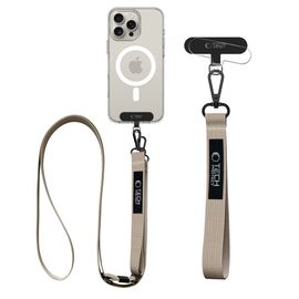 Tech-Protect C65 Rope Crossbody Leash - Beige