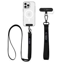 Tech-Protect C65 Rope Crossbody Leash - Black