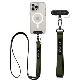 Tech-Protect C65 Rope Crossbody Leash - Olive