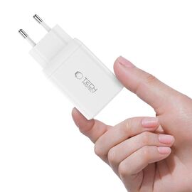 Tech-Protect NC45W-GAN 2-PORT PD45W Charger - White