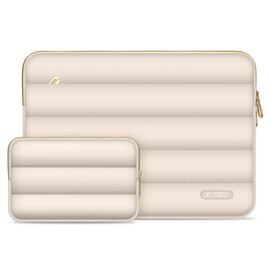 Tech-Protect Puffy 13-14 Laptop Bag - Beige | Techbox