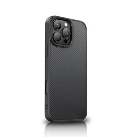 Wozinsky Carbon Fiber Case with MagSafe for Samsung Galaxy S25+ - Black - Samsung Cases - Cases - Techbox