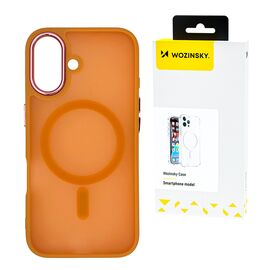 Wozinsky Fashion Case MagSafe for Samsung Galaxy S25+ - orange - Samsung Cases - Cases - Techbox
