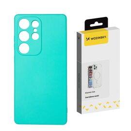 Wozinsky Silicone Case flexible silicone for Samsung Galaxy S25 Ultra - green - Samsung Cases - Cases - Techbox