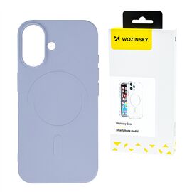 Wozinsky Silicone Case Magsafe Magnetic Case for Samsung Galaxy S25+ - Purple - Samsung Cases - Cases - Techbox