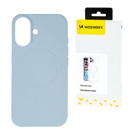 Wozinsky Silicone Case Magsafe Magnetic Case for Samsung Galaxy S25 Ultra - Blue - Samsung Cases - Cases - Techbox
