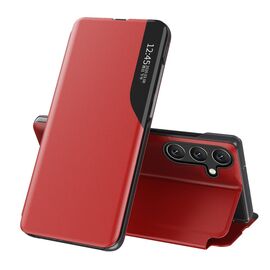 Eco Leather View Case elegant case with flap and stand function for Samsung Galaxy A56 - red - Samsung Cases - Cases - Techbox