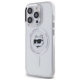 Karl Lagerfeld IML Metal Choupette Head MagSafe iPhone 13 Case - White - Uncategorized Cases (2) - Cases - Techbox